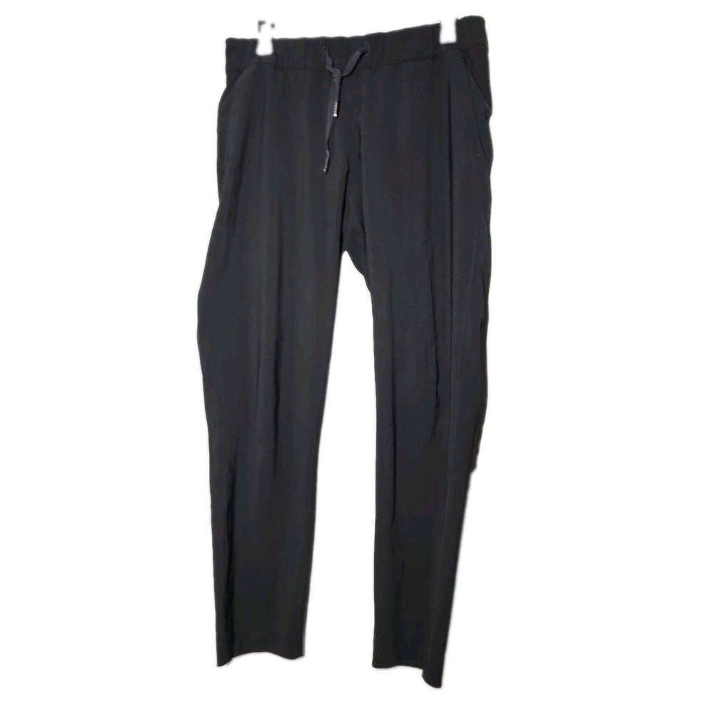 Lululemon On The Fly Woven Black Womens Pants Size 8